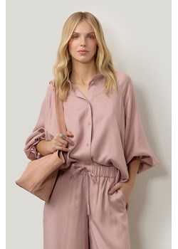 BLUZKA DAMSKA ROMA DUSTY PINK ze sklepu Jemiol w kategorii Koszule damskie - zdjęcie 186537480