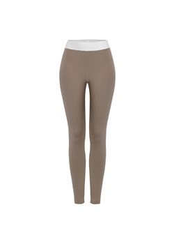 LEGGINSY RIB BEIGE ze sklepu Jemiol w kategorii Spodnie damskie - zdjęcie 186537590