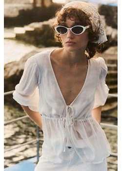 BLUZKA DAMSKA IBIZA WHITE ze sklepu Jemiol w kategorii Bluzki damskie - zdjęcie 186537891