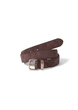 PASEK DAMSKI SUEDE CHOCO - id: 8285 - marki Jemiol - 186538323 PASEK DAMSKI SUEDE CHOCO ze sklepu Jemiol w kategorii Paski damskie - zdjęcie 186538323