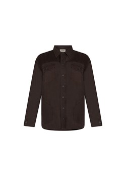 KOSZULA MĘSKA OSCAR DARK CHOCO WASHED - id: 8364 - marki Jemiol - 186539214 KOSZULA MĘSKA OSCAR DARK CHOCO WASHED ze sklepu Jemiol w kategorii Koszule męskie - zdjęcie 186539214