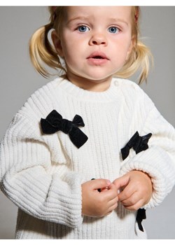 Sinsay - Sweter z kokardami - kremowy ze sklepu Sinsay w kategorii Bluzy i swetry - zdjęcie 186540041
