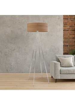 Chromowana lampa podłogowa do czytania w salonie IBIZA ECO w stylu loftowym ze sklepu Lysne w kategorii Lampy podłogowe - zdjęcie 186540153