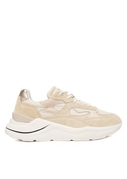 Sneakersy D.A.T.E. Fuga Shiny W431-FG-SH Beżowy ze sklepu eobuwie.pl w kategorii Buty sportowe damskie - zdjęcie 186540910