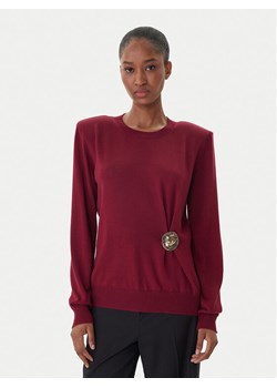 Simona Corsellini Sweter A25CPMGE0301 Czerwony Regular Fit ze sklepu MODIVO w kategorii Swetry damskie - zdjęcie 186541370