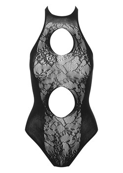 Esotiq czarne koronkowe body damskie Savage 44139-99X, Kolor czarny, Rozmiar uniwersalny, Esotiq ze sklepu Intymna w kategorii Body damskie - zdjęcie 186542923