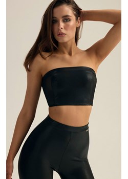 Esotiq czarny top biustonoszowy Wet 44349-99X, Kolor czarny, Rozmiar L/XL, Esotiq - id: 219045 - marki Esotiq - 186542993 Esotiq czarny top biustonoszowy Wet 44349-99X, Kolor czarny, Rozmiar L/XL, Esotiq ze sklepu Intymna w kategorii Biustonosze - zdjęcie 186542993