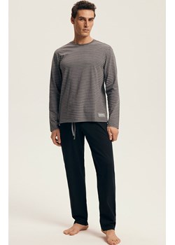 Henderson bawełniana piżama męska New 43455-90X, Kolor szary, Rozmiar 2XL, Henderson ze sklepu Intymna w kategorii Piżamy męskie - zdjęcie 186543070