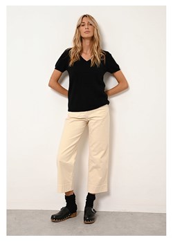 Just Cashmere Koszulka &quot;Glamis&quot; w kolorze czarnym ze sklepu Limango Polska w kategorii Bluzki damskie - zdjęcie 186544032