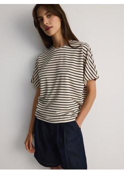 Reserved - T-shirt kimono z modalem - wielobarwny ze sklepu Reserved w kategorii Bluzki damskie - zdjęcie 186544464