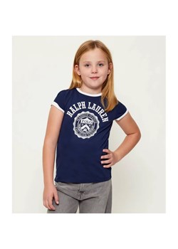 POLO RALPH LAUREN T-shirt Madison | Regular Fit ze sklepu Gomez Fashion Store w kategorii Bluzki dziewczęce - zdjęcie 186545151