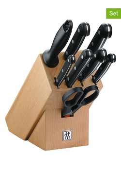 Zwilling 9-częściowy zestaw &quot;Twin Gourmet&quot; w kolorze brązowo-czarnym ze sklepu Limango Polska w kategorii Noże kuchenne - zdjęcie 186546374