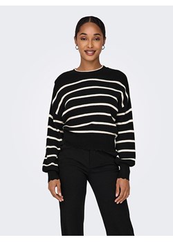 ONLY Sweter w kolorze czarno-białym ze sklepu Limango Polska w kategorii Swetry damskie - zdjęcie 186546382