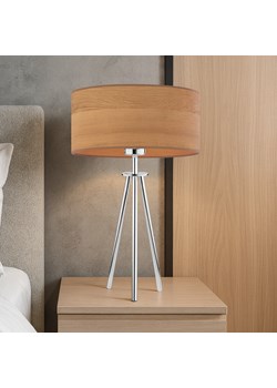 Designerska lampa stołowa na trzech nogach ALTA ECO w chromowanym wykończeniu - id: 6220 - marki Ciekot Partners Sp. Z O. O. - 186547173 Designerska lampa stołowa na trzech nogach ALTA ECO w chromowanym wykończeniu ze sklepu Lysne w kategorii Lampy stołowe - zdjęcie 186547173