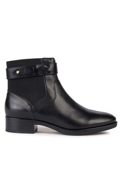 Geox Botki D Felicity D36G1F 043NH C9999 Czarny ze sklepu MODIVO w kategorii Botki - zdjęcie 186548150