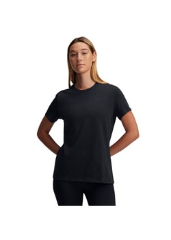Damski t-shirt z nadrukiem Under Armour UA HWT Branded Core SS - czarny ze sklepu Sportstylestory.com w kategorii Bluzki damskie - zdjęcie 186548484