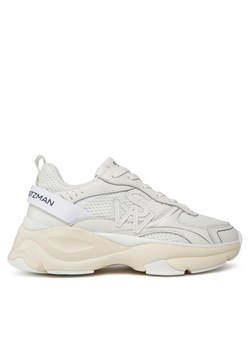 Stuart Weitzman Sneakersy Trainer SH318 Biały ze sklepu MODIVO w kategorii Buty sportowe damskie - zdjęcie 186548544