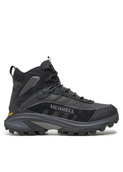 Śniegowce Merrell Moab Speed 2 Thermo Mid Wp J068305 Czarny ze sklepu eobuwie.pl w kategorii Buty zimowe męskie - zdjęcie 186548683