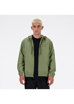 Kurtka męska New Balance MJ41504DEK – zielona ze sklepu New Balance Poland w kategorii Kurtki męskie - zdjęcie 186549333