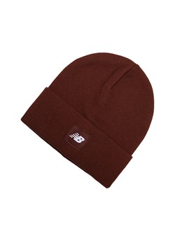 Czapka New Balance LAH13034ROK – brązowa ze sklepu New Balance Poland w kategorii Czapki zimowe męskie - zdjęcie 186549343