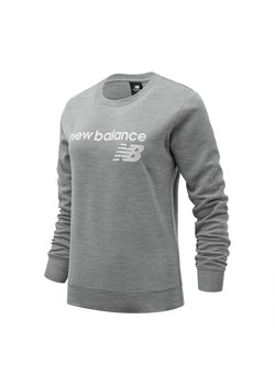 Bluza damska New Balance WT03811AG – szara ze sklepu New Balance Poland w kategorii Bluzy damskie - zdjęcie 186549384