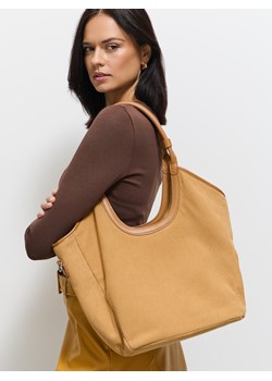Mohito - Torebka z kosmetyczką - beżowy ze sklepu Mohito w kategorii Torby Shopper bag - zdjęcie 186549580
