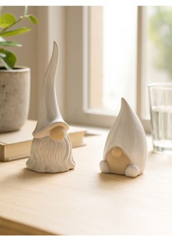 Sinsay - Dekoracja świąteczna w kształcie zgredka 2 pack - szary - id: 763FQ-85X - marki Sinsay - 186551362 Sinsay - Dekoracja świąteczna w kształcie zgredka 2 pack - szary ze sklepu Sinsay w kategorii Dekoracje bożonarodzeniowe - zdjęcie 186551362