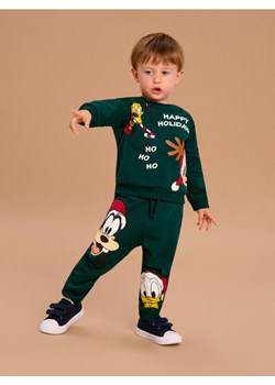 Sinsay - Komplet: bluza i spodnie Mickey Mouse - zielony - id: 924FW-67X - marki Sinsay - 186551382 Sinsay - Komplet: bluza i spodnie Mickey Mouse - zielony ze sklepu Sinsay w kategorii Odzież dla niemowląt - zdjęcie 186551382