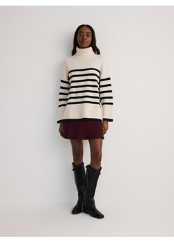 Reserved - Sweter z golfem - wielobarwny ze sklepu Reserved w kategorii Swetry damskie - zdjęcie 186551773