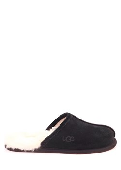 UGG Skórzane kapcie &quot;Scuff&quot; w kolorze czarnym ze sklepu Limango Polska w kategorii Kapcie męskie - zdjęcie 186553580
