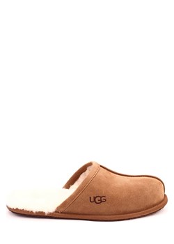 UGG Skórzane kapcie &quot;Scuff&quot; w kolorze jasnobrązowym ze sklepu Limango Polska w kategorii Kapcie męskie - zdjęcie 186553584