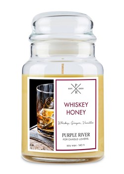Purple River Świeca zapachowa &quot;Whiskey Honey&quot; - 623 g ze sklepu Limango Polska w kategorii Świece i dyfuzory - zdjęcie 186553590