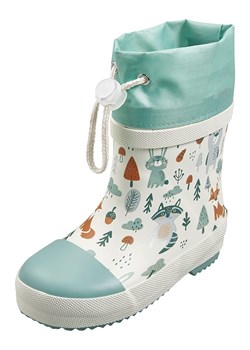 Playshoes Kalosze w kolorze turkusowym ze wzorem ze sklepu Limango Polska w kategorii Kalosze dziecięce - zdjęcie 186553644