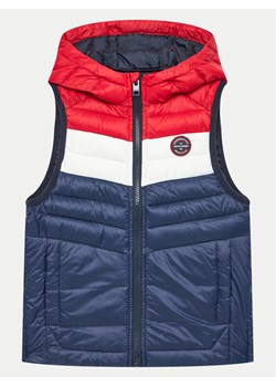 Jack & Jones Junior Kamizelka Sprint 12258786 Granatowy Regular Fit ze sklepu MODIVO w kategorii Kamizelki chłopięce - zdjęcie 186553871