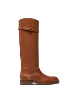 Polo Ralph Lauren Kozaki 818959252001 Brązowy ze sklepu MODIVO w kategorii Kozaki damskie - zdjęcie 186553953