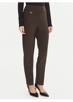 Joseph Ribkoff Spodnie materiałowe 144092F25 Brązowy Slim Fit ze sklepu MODIVO w kategorii Spodnie damskie - zdjęcie 186555681