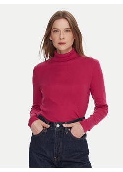United Colors Of Benetton Golf 3GA2E2224 Różowy Slim Fit ze sklepu MODIVO w kategorii Swetry damskie - zdjęcie 186555741
