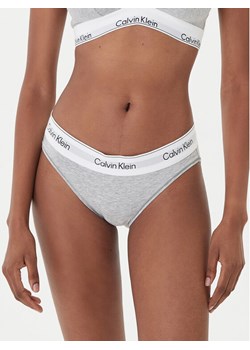 Calvin Klein Underwear Figi klasyczne LV00QF8520 Szary ze sklepu MODIVO w kategorii Majtki damskie - zdjęcie 186555931