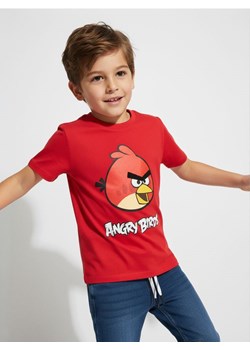 Sinsay - Koszulka Angry Birds - czerwony ze sklepu Sinsay w kategorii T-shirty chłopięce - zdjęcie 186557974