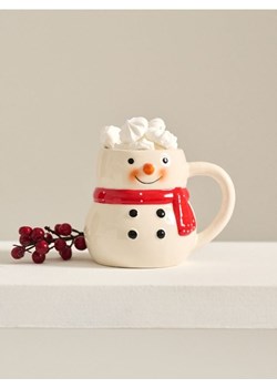 Sinsay - Kubek w kształcie bawłana ze świątecznym motywem - wielobarwny ze sklepu Sinsay w kategorii Kubki - zdjęcie 186557993