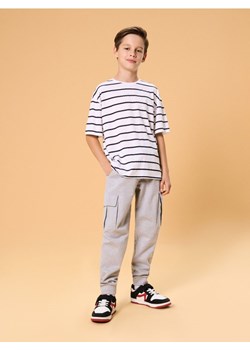 Sinsay - Spodnie loose - szary - id: 423DN-85M - marki Sinsay - 186558001 Sinsay - Spodnie loose - szary ze sklepu Sinsay w kategorii Spodnie chłopięce - zdjęcie 186558001