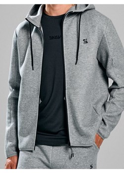 Sinsay - Bluza zip hoodie - szary ze sklepu Sinsay w kategorii Bluzy męskie - zdjęcie 186558071