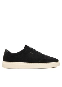 Sneakersy BOSS Kieran 50554611 Czarny ze sklepu eobuwie.pl w kategorii Buty sportowe męskie - zdjęcie 186561834