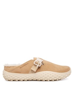Merrell Klapki Wrapt Cozy J008652 Beżowy ze sklepu MODIVO w kategorii Klapki damskie - zdjęcie 186562784