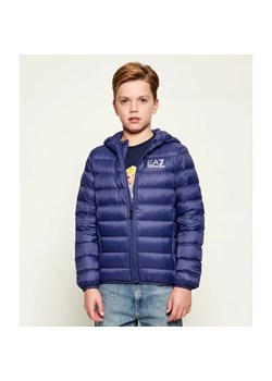 EA7 Puchowa kurtka | Regular Fit ze sklepu Gomez Fashion Store w kategorii Kurtki chłopięce - zdjęcie 186564074