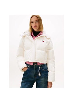 Tommy Jeans Puchowa kurtka ALASKA GRID | Cropped Fit ze sklepu Gomez Fashion Store w kategorii Kurtki damskie - zdjęcie 186564084