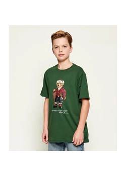 POLO RALPH LAUREN T-shirt | Regular Fit ze sklepu Gomez Fashion Store w kategorii T-shirty chłopięce - zdjęcie 186564100