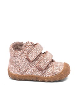 bisgaard Skórzane buty "Hale" w kolorze jasnoróżowym do chodzenia na boso ze sklepu Limango Polska w kategorii Buciki niemowlęce - zdjęcie 186564520
