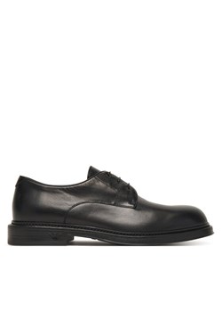 Półbuty Emporio Armani EM003721 AF17455 UC001 Czarny ze sklepu eobuwie.pl w kategorii Półbuty męskie - zdjęcie 186566611
