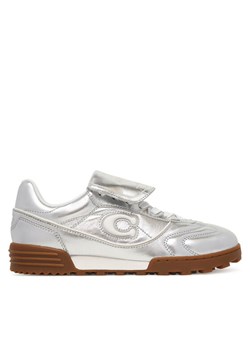 Coach Sneakersy Match CCI44 Srebrny ze sklepu MODIVO w kategorii Buty sportowe damskie - zdjęcie 186567304